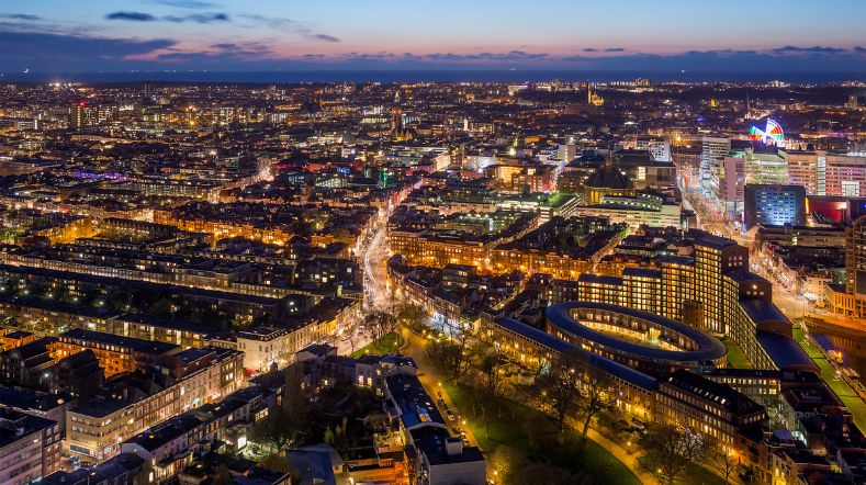 Den Hague skyline